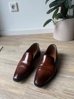 Herren Slipper Anzugsschuhe Braun Kunstleder Loafer Bayern - Aschaffenburg Vorschau