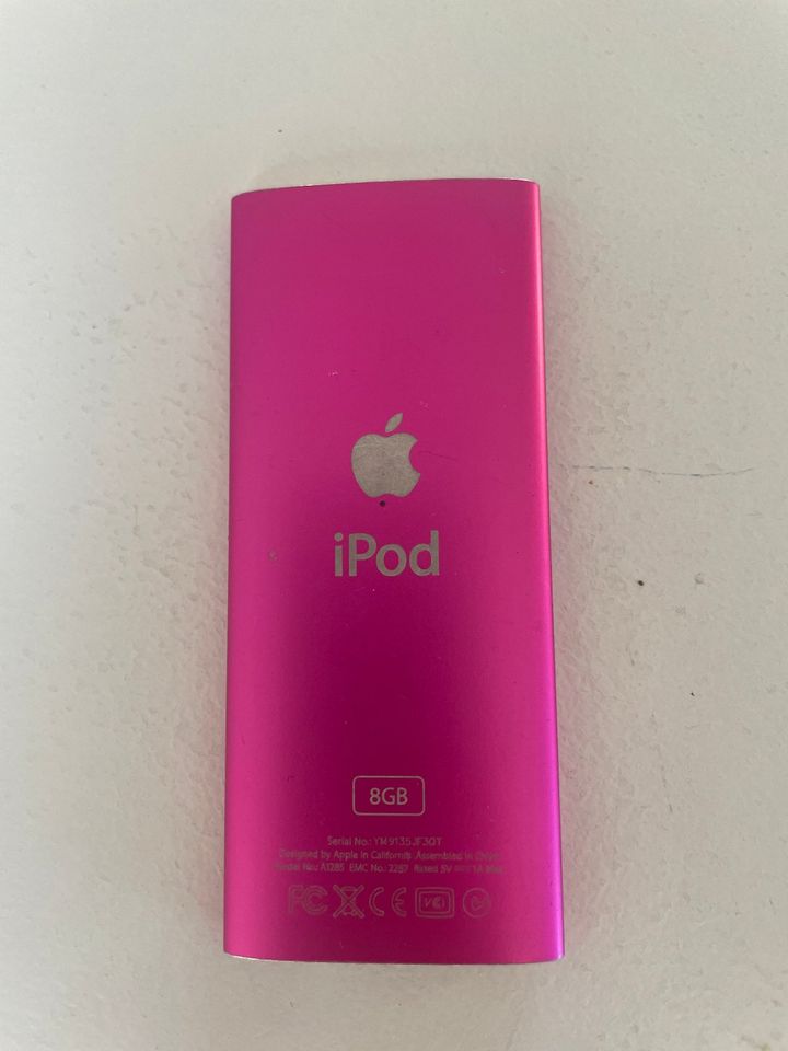 Apple Ipod nano pink 8GB Akku defekt in Düsseldorf