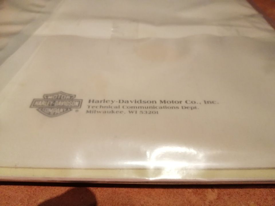 Harley  Owners Manual FL/FX 1984   (KB46) in Hennef (Sieg)