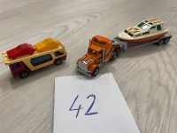 Matchbox Set Kenworht Aerodyne Low Bed Trailer, Car Transporter Sachsen-Anhalt - Borne Vorschau