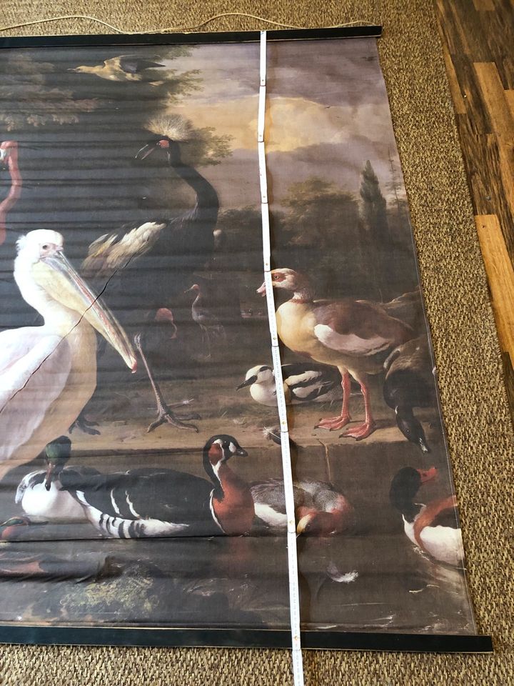 Leinwand Gemälde groß Vögel Hondecoeter flämisch Poster in Köln