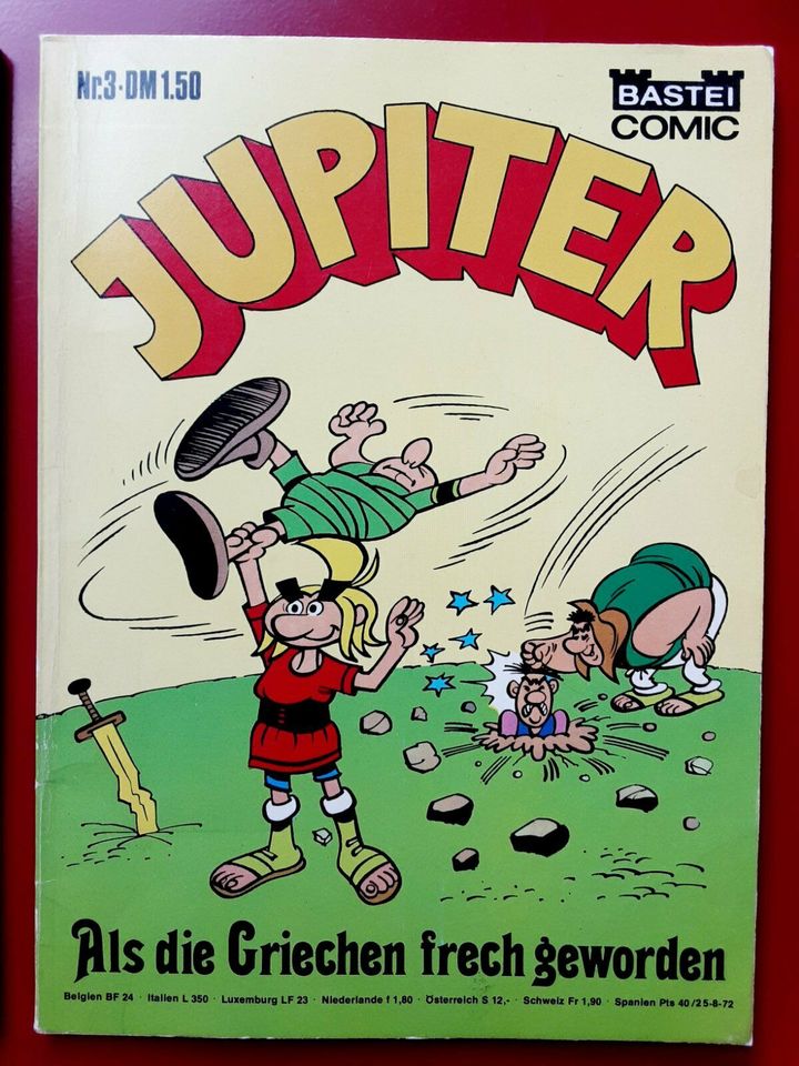 Vintage JUPITER Bastei Comic Nr. 3 u. 7 von 1972 • Sammler! in Frankfurt am Main