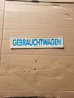 Altes Schild Gebrauchtwagen aus VAG VW Werkstatt Häfen - Bremerhaven Vorschau
