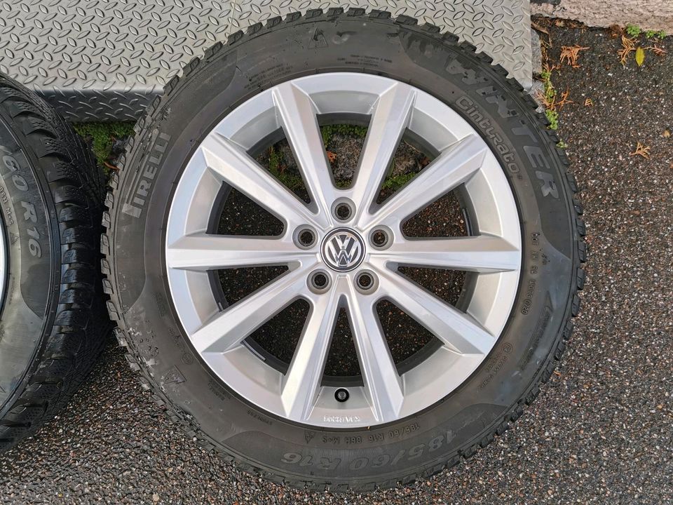 [A++] VW Merano Winterkompletträder 5x100 16 Zoll Polo Ibiza u.a. in Rutesheim  