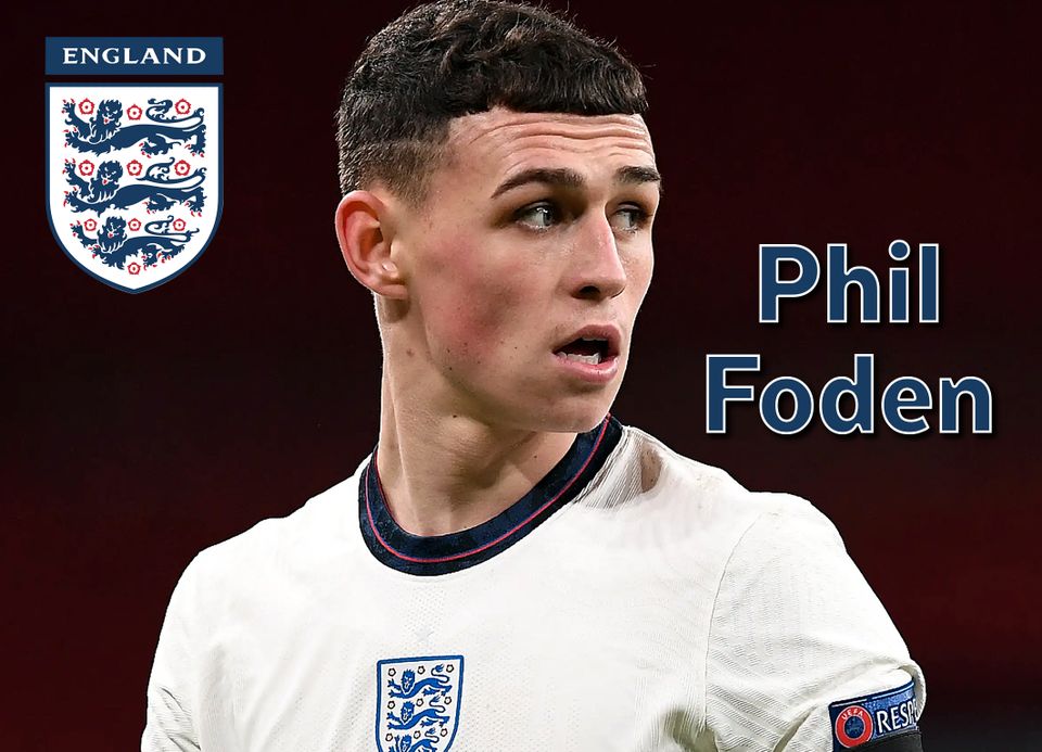 PHIL FODEN * handsigniertes original England-Heimtrikot * mit COA in München