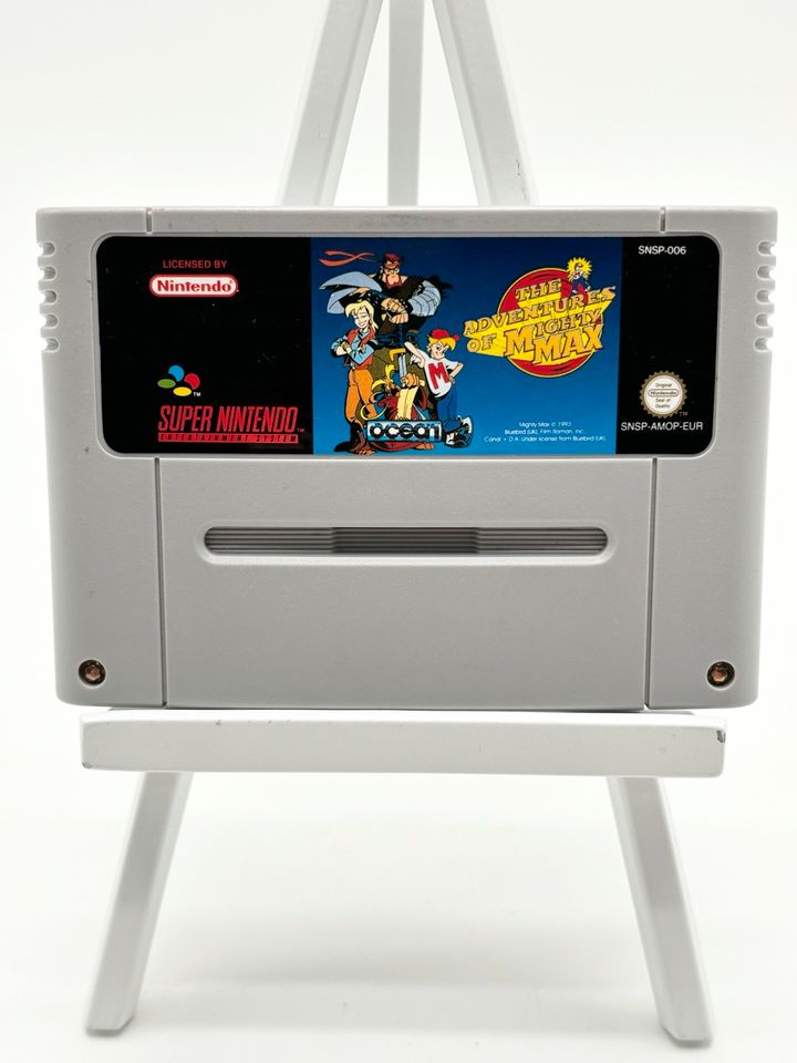 Super Nintendo SNES Spiel The Adventures of Mighty Max in Filderstadt