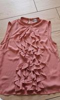 Bluse mit Volant von H&M Gr.36 in rose Niedersachsen - Hollenstedt Vorschau