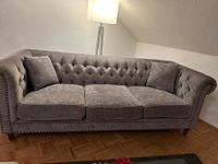 Chesterfield Sofa Couch grau Bonn - Duisdorf Vorschau