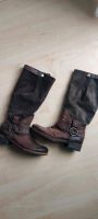 Mjus Stiefel braun Gr. 39 Echtleder Hessen - Herborn Vorschau