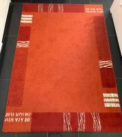 Teppich terrakotta orange rot beige grau 120x170 Hessen - Babenhausen Vorschau