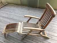 Mahagoni Deck-Chair, Mahagoni Liege, sehr wertige Qualität Bayern - Parsdorf Vorschau