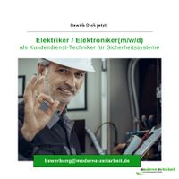 Elektriker / Elektroniker (m/w/d) für Sicherheitssysteme gesucht! Altona - Hamburg Bahrenfeld Vorschau