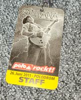 Carlos Santana - Guitar Heaven Tour 2011 STAFF PASS Wuppertal - Heckinghausen Vorschau