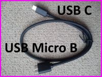 USB-Kabel 3.0 USB-C / USB Micro B 50cm schwarz Datenkabel OVP NEU Brandenburg - Cottbus Vorschau