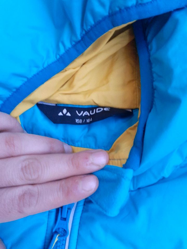 Vaude Arctic Fox Winterjacke türkis gelb TOP 158/164  S in Berlin