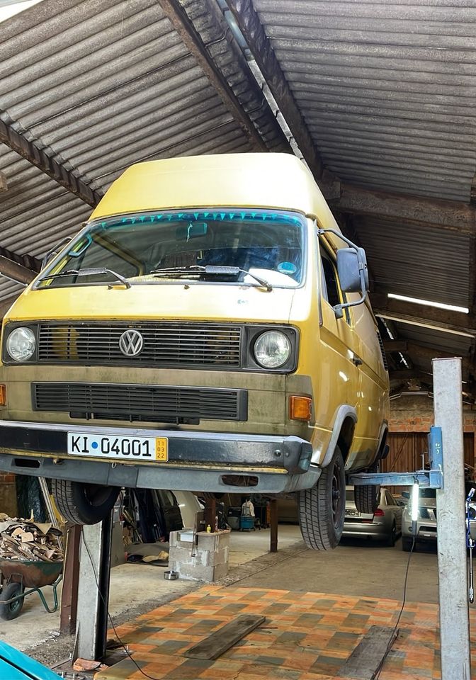 VW T3 Camper Postbus Hochdach Projektaufgabe in Kiel