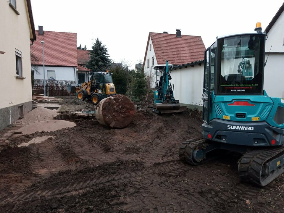 Abbruch Abriss Entrümpelung Abbrucharbeiten Bauschuttentsorgung in Nürnberg (Mittelfr)