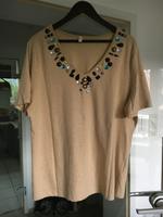 Sheego T-Shirt Gr.44/46 mit Steinen Nordrhein-Westfalen - Detmold Vorschau