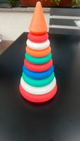 DDR  Stapelturm Pyramide 31 cm hoch Brandenburg - Hirschfeld (Brandenburg) Vorschau
