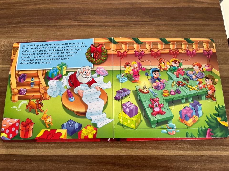 Puzzlebuch Weihnachtsmann in Braunschweig