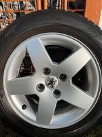 Alufelgen Peugeot 207 Sommerreifen 185/65 R15 Nordrhein-Westfalen - Willich Vorschau