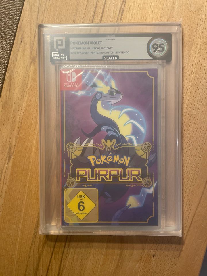 Pokémon Purpur Pixel 95 Graded in Osthofen