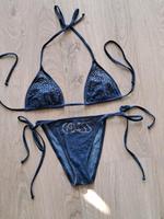 Guess cooler Triangel Bikini Jeansoptik Nieten 38 Bayern - Weidenbach Vorschau