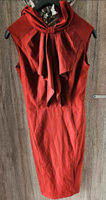 Asos Kleid Knielang Etuikleid Rüschen Gr. 38 M Terrakotta Nordrhein-Westfalen - Siegen Vorschau