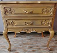 Kommode goldfarbig Barock Chippendale Brokante Vintage Nordrhein-Westfalen - Ense Vorschau