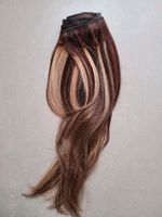 ☆☆Clip In Extensions Braun-Blond 45cm 50g 100% Echthaar☆☆ München - Untergiesing-Harlaching Vorschau