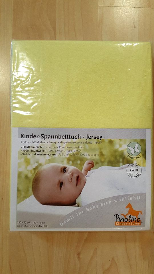 Pinolino Kinder- Spannbetttuch aus Jersey (neu) in Schorndorf