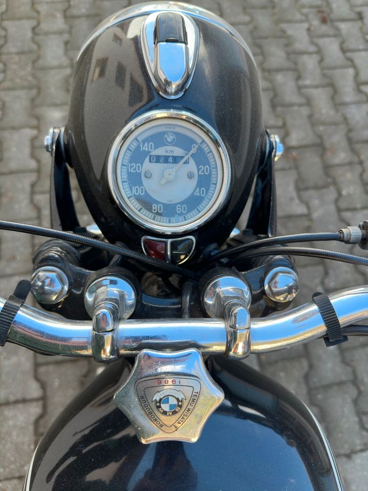 Oldtimer Motorrad BMW R26 1957 in Ebermannstadt