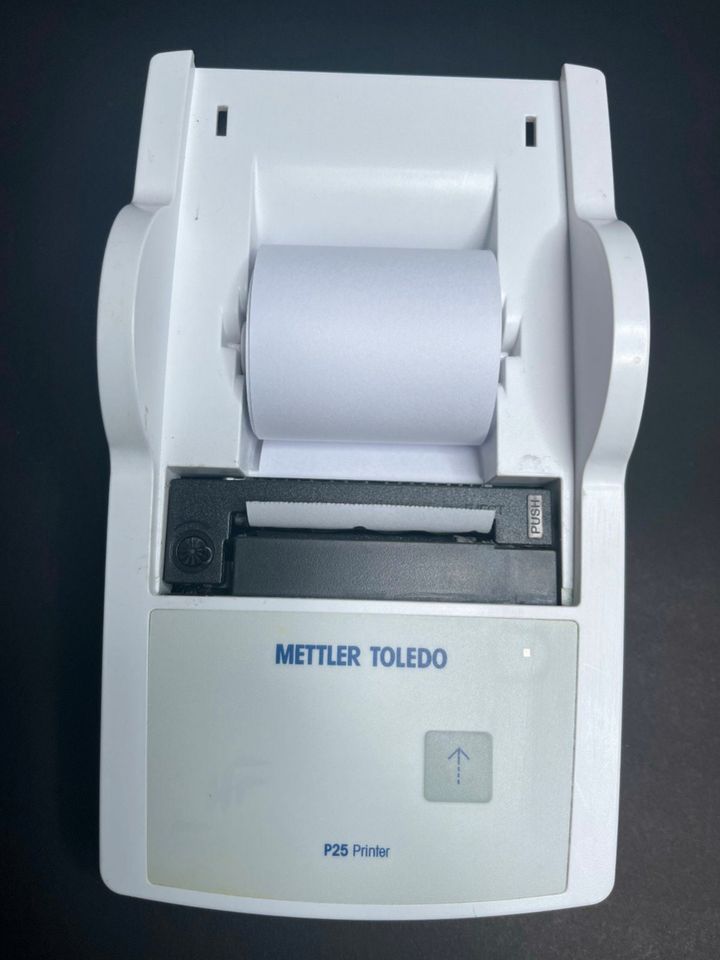 Mettler Toledo Drucker USB-P25 Punktmatrixdrucker mit Zubehör in Emmingen-Liptingen