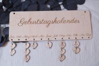 Geburtstagskalender, Holz, Personalisierbar, Kalender, Geschenk Baden-Württemberg - Mühlheim an der Donau Vorschau