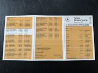 Mercedes-Benz Typenbezeichnungen September 1988 Nordrhein-Westfalen - Kerken Vorschau