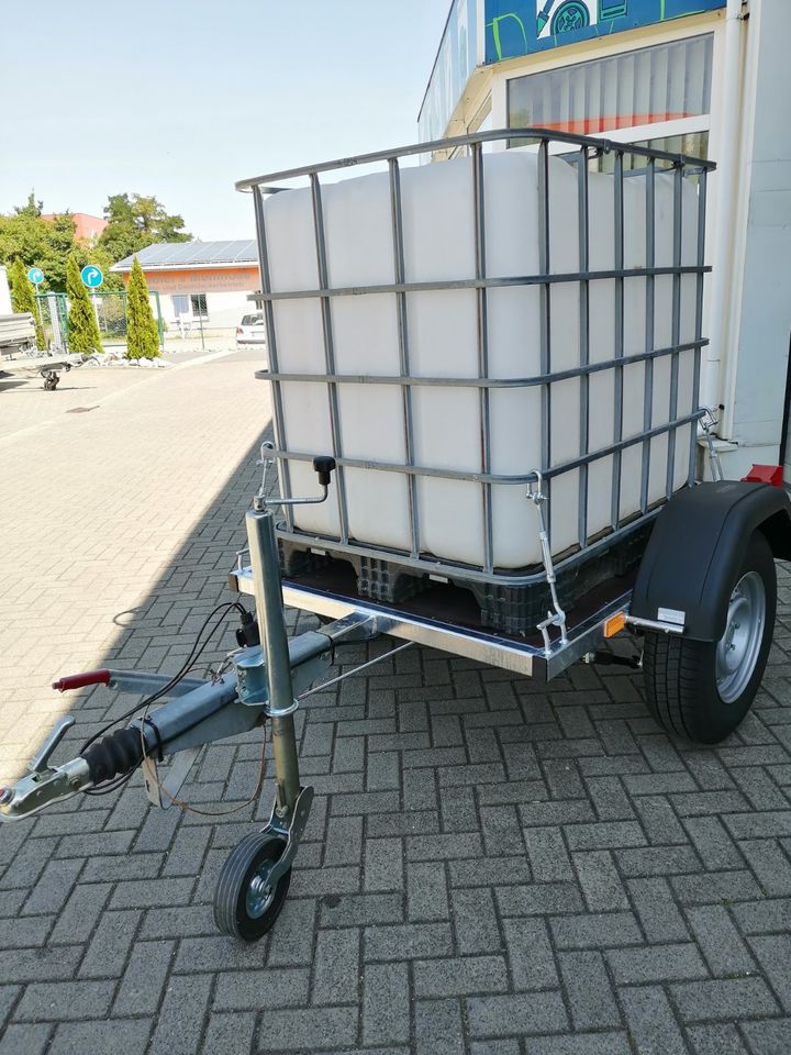 TL-ST 1211/135 IBC Wasseranhänger / PKW Anhänger / Anhänger - Böckmann  Center Bautzen