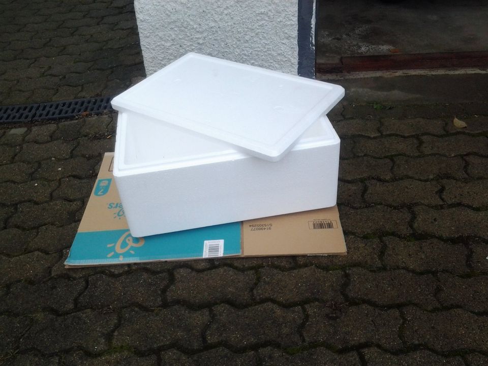 Styropor-Box in versch. Größen, gebraucht in Kalefeld