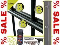 Stahlzaun 868 Industriezaun Set 32,5m x 1,63m Anthrazit stabmatte Nordrhein-Westfalen - Olfen Vorschau