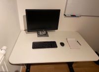 Ikea Bekant Schreibtisch 120x80 cm weiß/schwarz Süd - Niederrad Vorschau