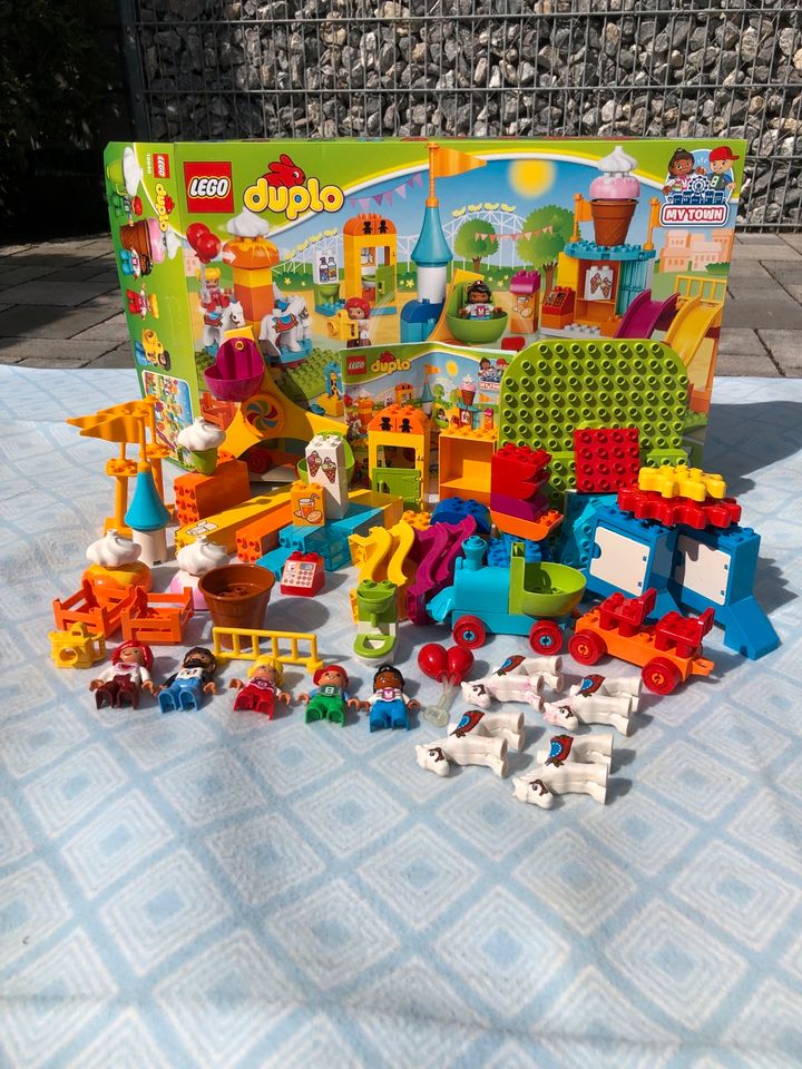 ‼️ LEGO DUPLO 10840 Jahrmarkt (in OVP+Anleitung) - 1. Hand‼️ in Limburgerhof