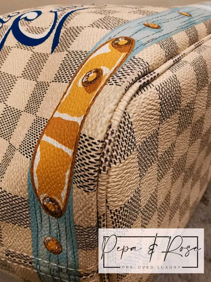 Louis Vuitton Neverfull Tasche summer trunks Porto Cervo N41732 in München