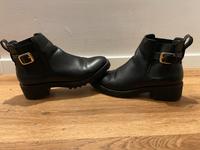 Schwarze Ankleboots / Chelseaboots Gr. 39 Niedersachsen - Cuxhaven Vorschau