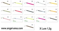 X lures guruguru spoon ul angeln Forelle trout Japan Niedersachsen - Gifhorn Vorschau