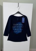 neu Tom Tailor Langarmshirt T-Shirt Longsleeve m. Print + Glitzer Niedersachsen - Syke Vorschau