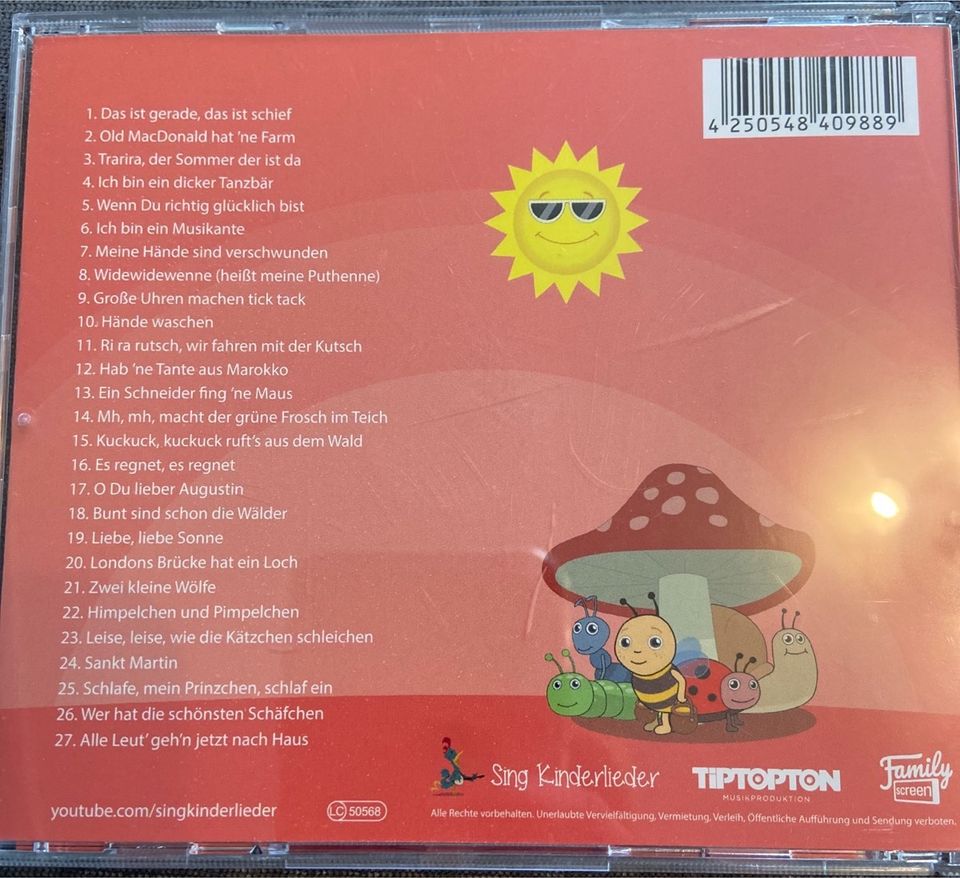 CD - Sind mir mir Kinderlieder 3 in Bubesheim