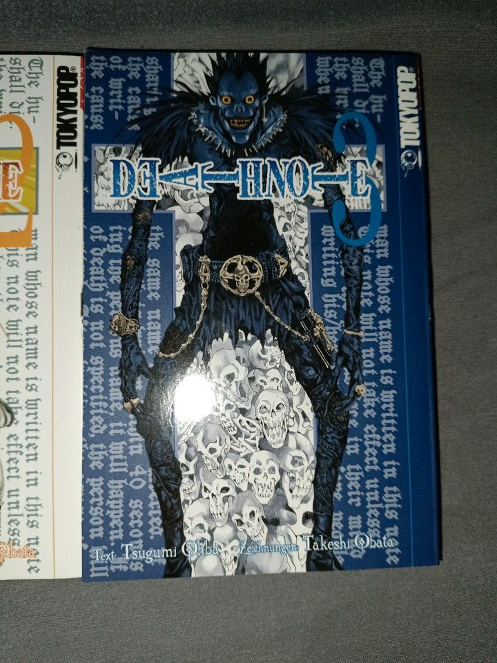 Death Note Manga Band 1-3 in Rheinbach