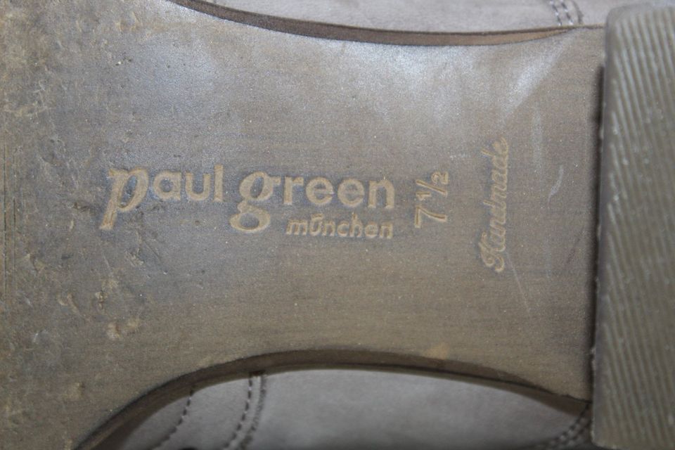 Paul Green Schnürschuhe Schuhe Damen Gr. 7,5 (40,5) Beige Braun in Mörfelden-Walldorf