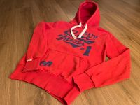 Superdry Hoodie Kapuzen Pullover Sweatshirt Herren Gr M rot Tokyo Niedersachsen - Lüneburg Vorschau