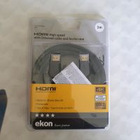 HDMI-Kabel 1.4 Ethernet Stecker 3 Meter 4K Ultra HD Sachsen-Anhalt - Magdeburg Vorschau