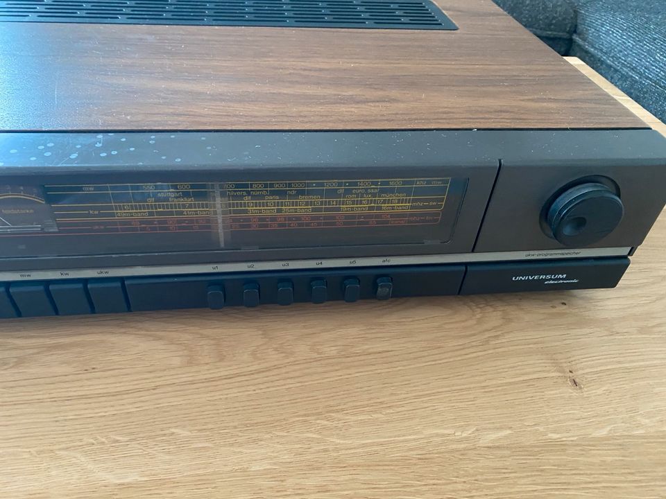 Vintage Stereo Receiver Verstärker Radio Retro Universum VT 371 in Horb am Neckar